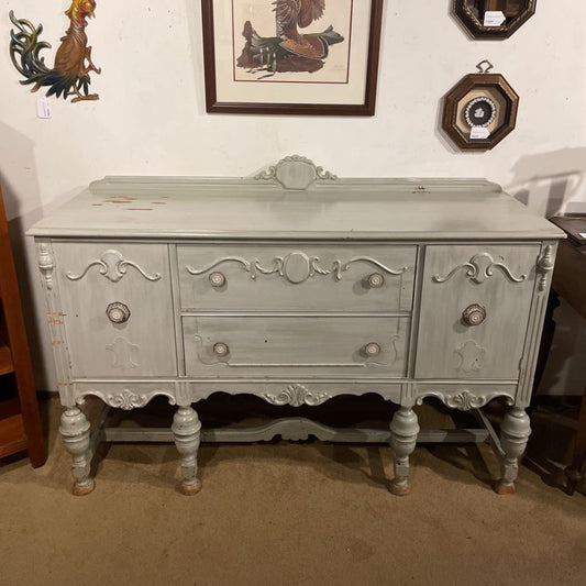 Pale Blue Painted Buffet Server C SIDEBOARDS