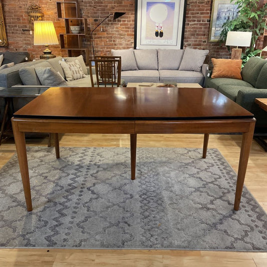 1950's Paul Frankl "Contemporary Line" MCM Expanding Dining Table & Six Chairs SET for Johnson Furniture C DINING TABLES
