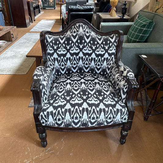 Black & White Accent Chair