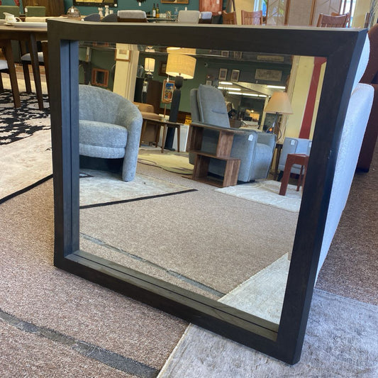 Grey Live Edge Mirror