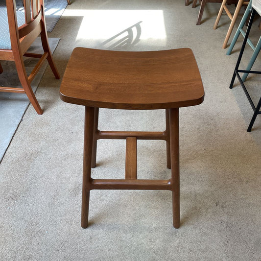 Matte Walnut Stool
