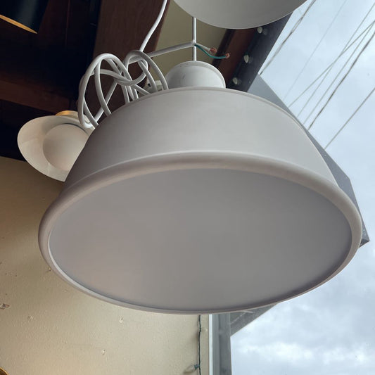 White RLM Style Pendant Light