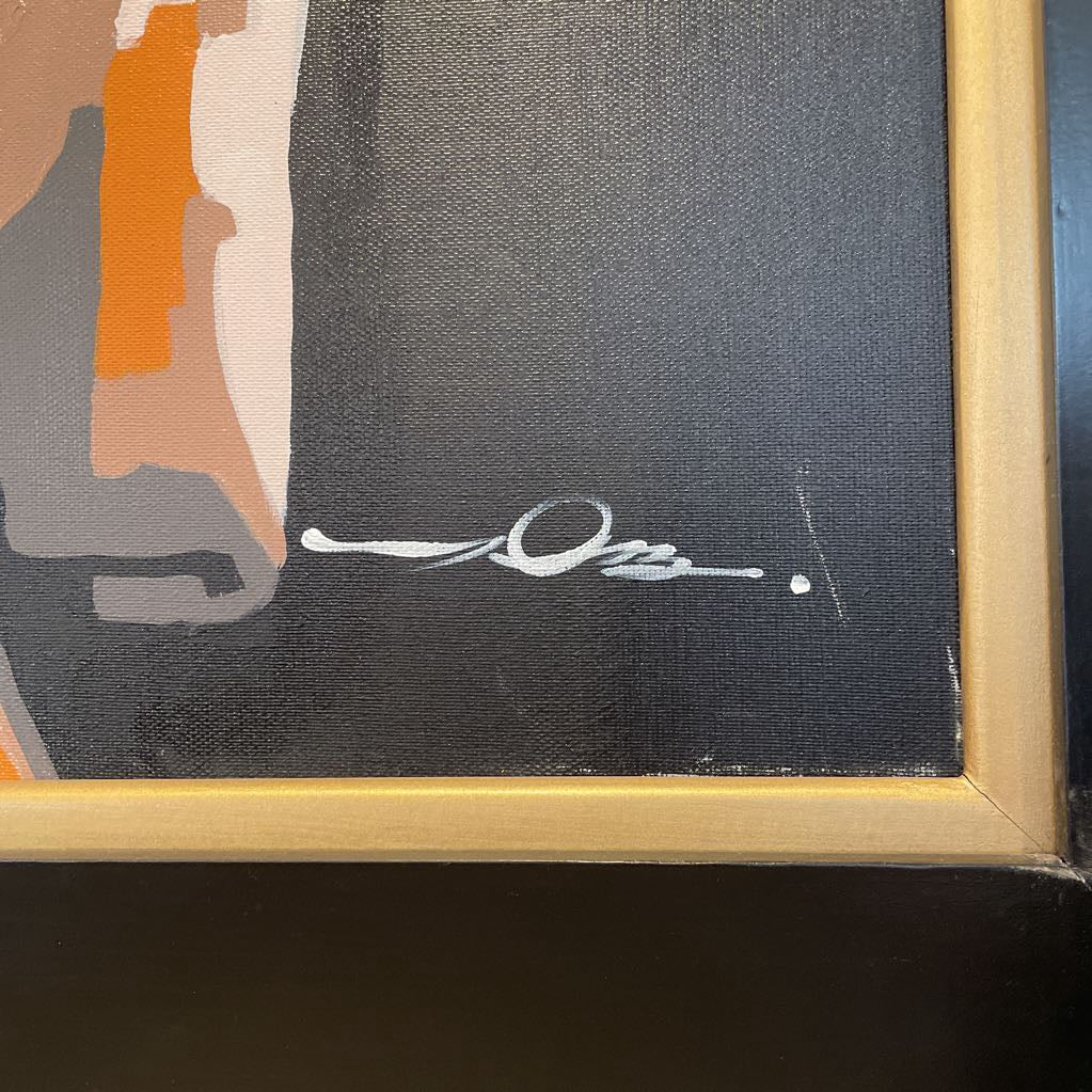 Buddha with Background Quotes Painting