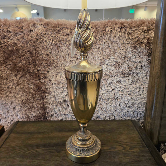 Brass Flame Table Lamp