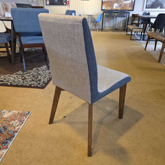 Two-Tone Fabric Dining Chair C DINING CHAIRS
