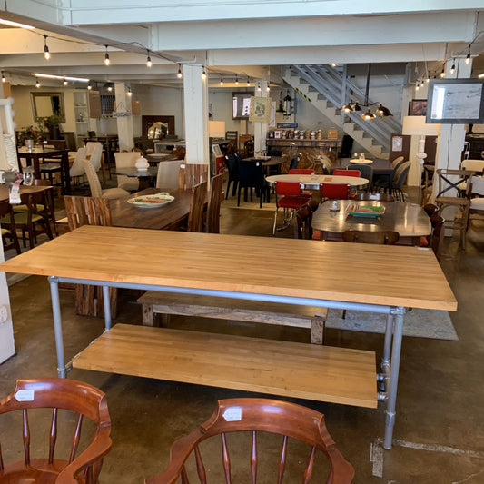 Maple Butcher Block Counter Table