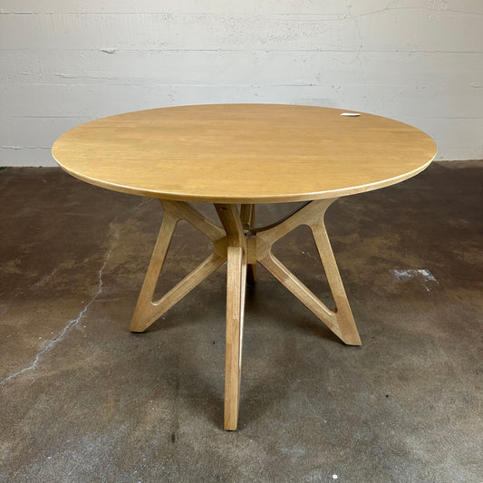Natural Round Dining Table C DINING TABLES