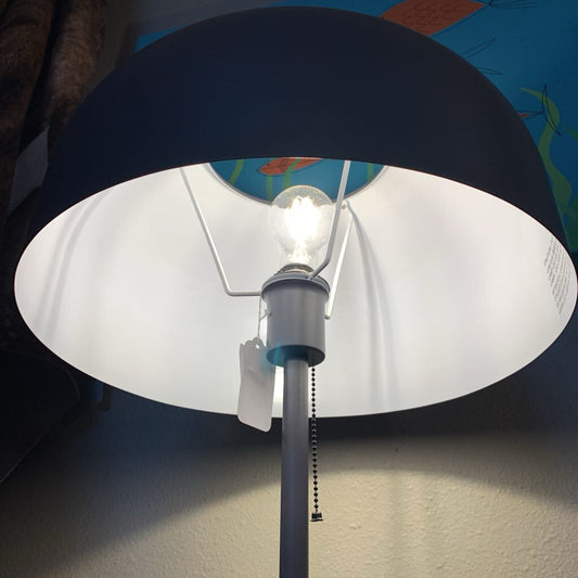 Metal Domed Floor Lamp