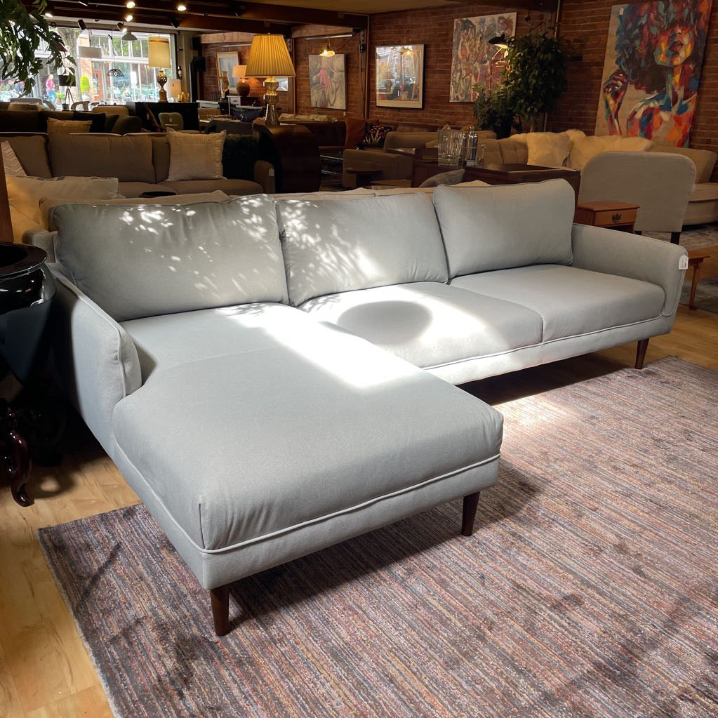 Egersund Dove Grey LAF Chaise Sectional