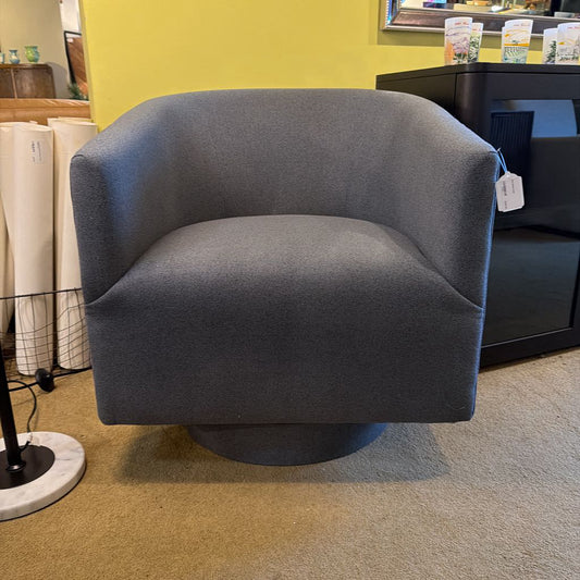 Blue Swivel Chair U ACCENT CHAIRS