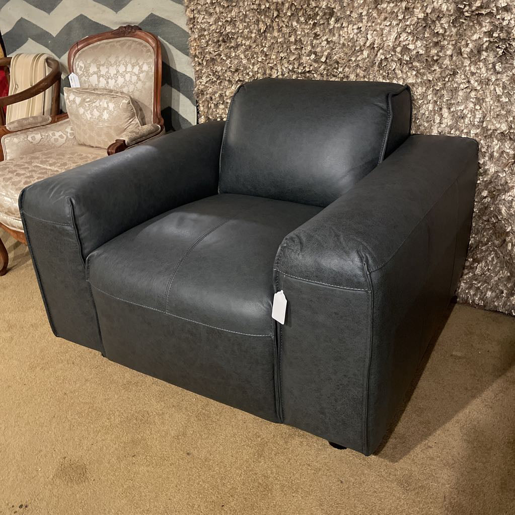 Premium Dark Leather Chair