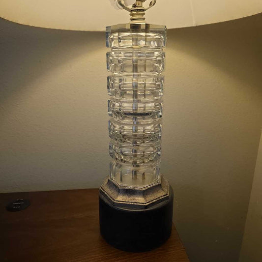 Cut Glass Table Lamp LAMPS