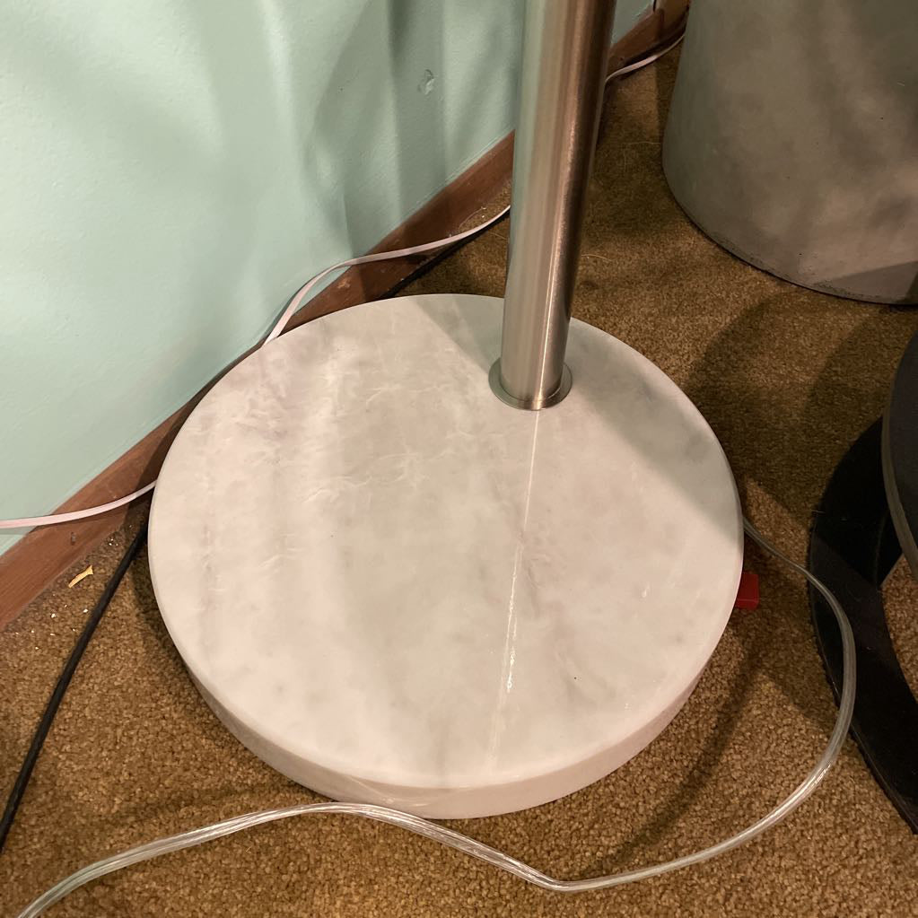 Steel 3-arm Arc Lamp LAMPS