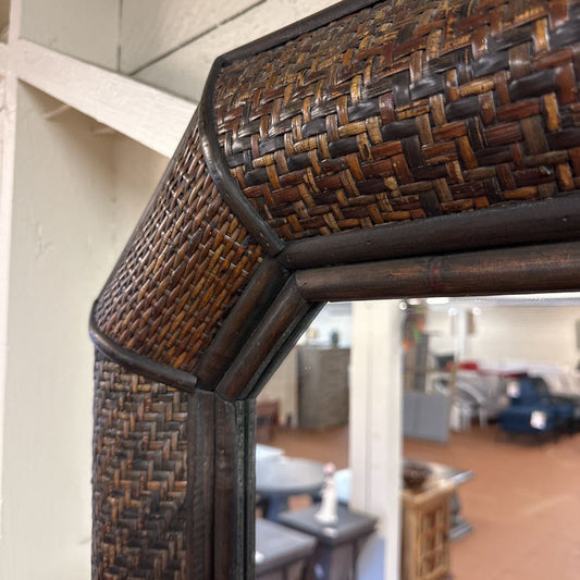 Woven Frame Wall Mirror