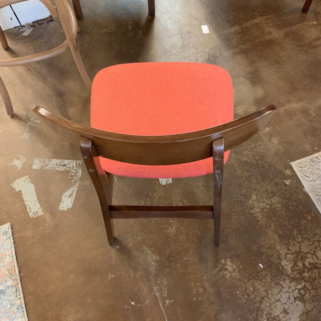Maghrib Orange Cushion Dining Chair