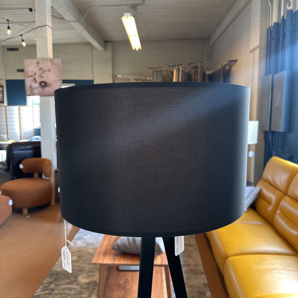 Black Tripod Floor Lamp LAMPS
