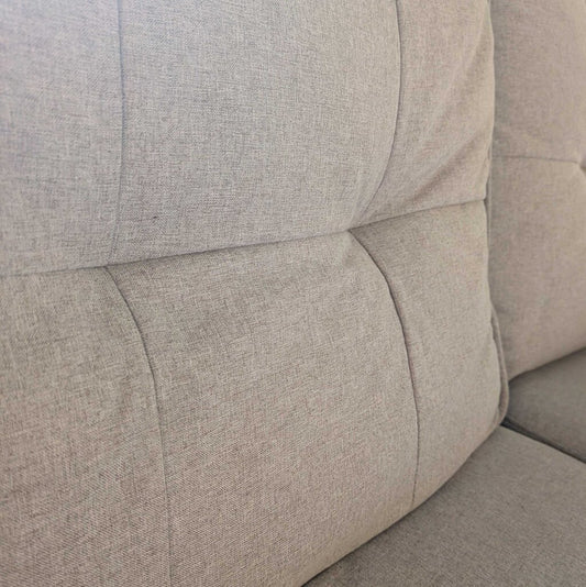 Slate Chaise white sectional sofa