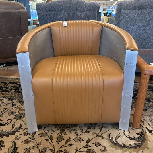 Aviation Leather Chair U ACCENT CHAIRS