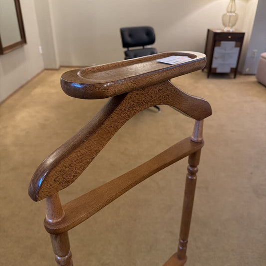 Turned Wood Suit Hanger