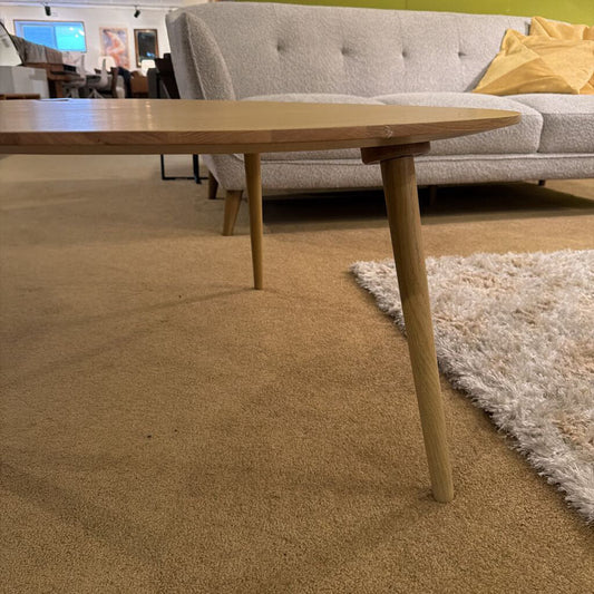 Round Oak Coffee Table
