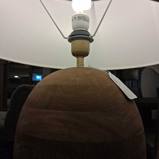 Mango Wood Table Lamp