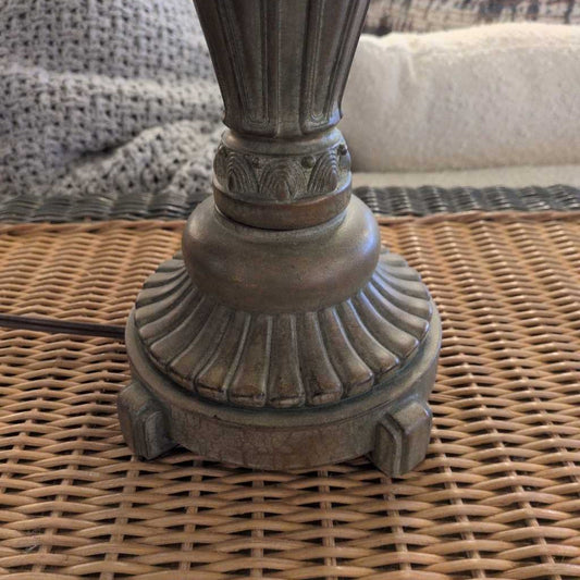 Traditional Tan Shade Lamp