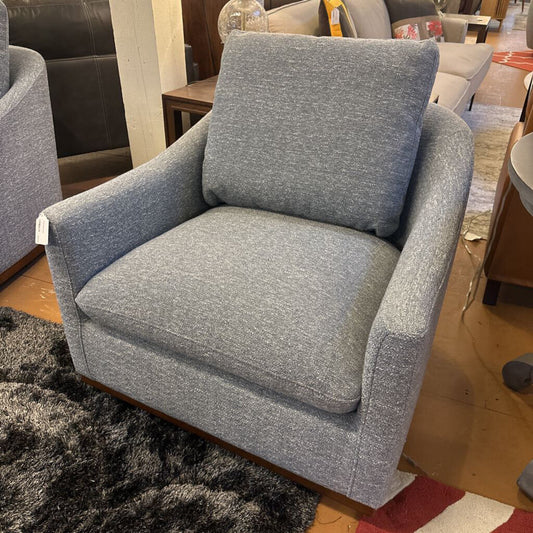 Azure Swivel Chair