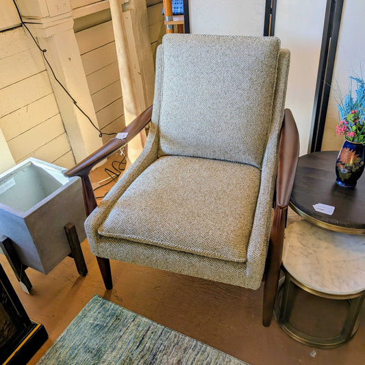 Olive Moss Arm Chair