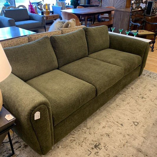 Bun Foot Olive Sofa