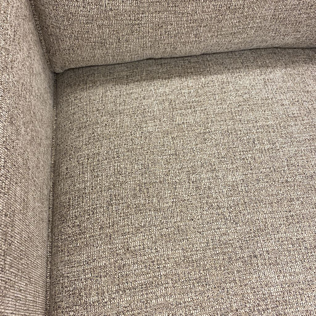 Sand Tweed Track Arm Chair