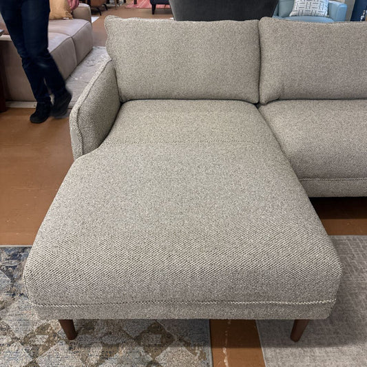 Mod Olive Moss LAF Chaise Sectional