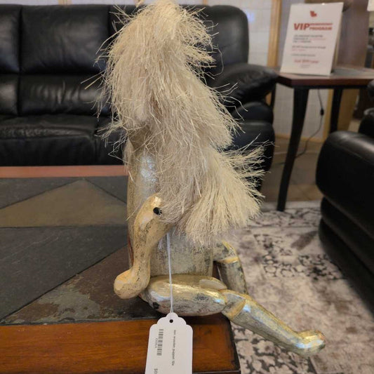 Lion Wooden Puppet UNIQUE FINDS