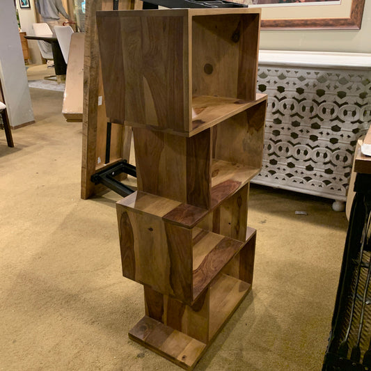 Natural Metro 4 Cube Asymmetric Bookshelf C BOOKSHELVES