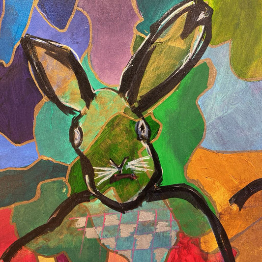 CARL BRECHT Creepy Bunnies Art