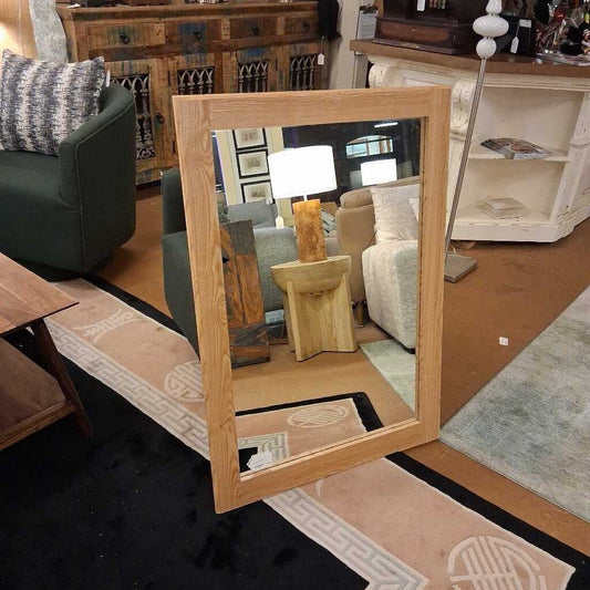 Large Oak Mirror