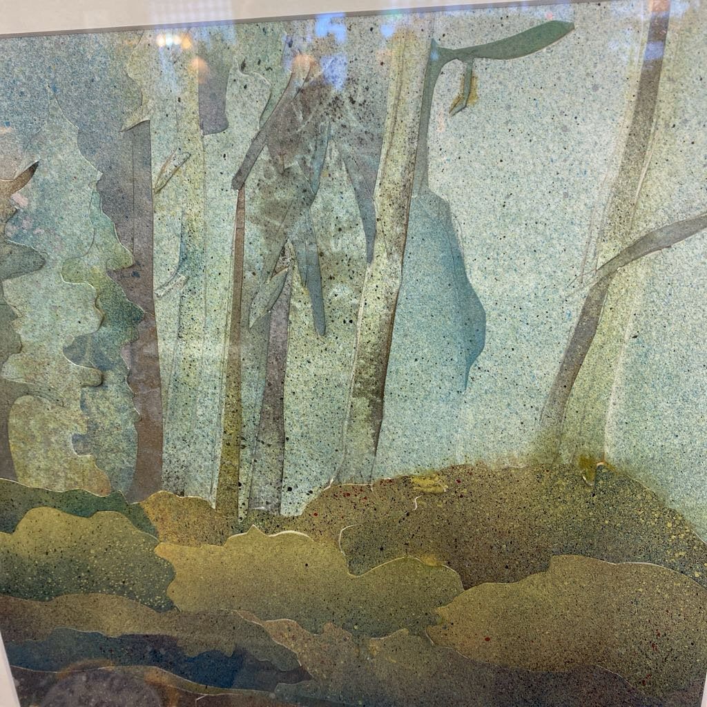 ELLEN HILL Paper Relief Art