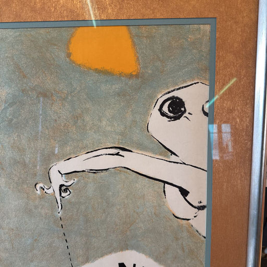 1966 Framed Lithograph Poster