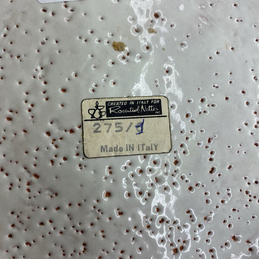 brown and beige vase