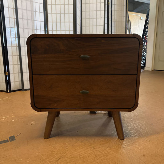 MC Walnut Nightstand