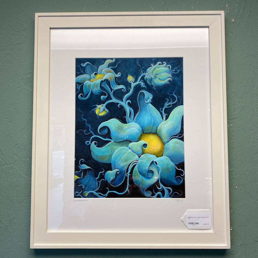 REBECCA SALCEDO Signed Print