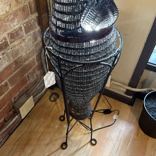 Indonesian Fish Trap Floor Lamp LAMPS