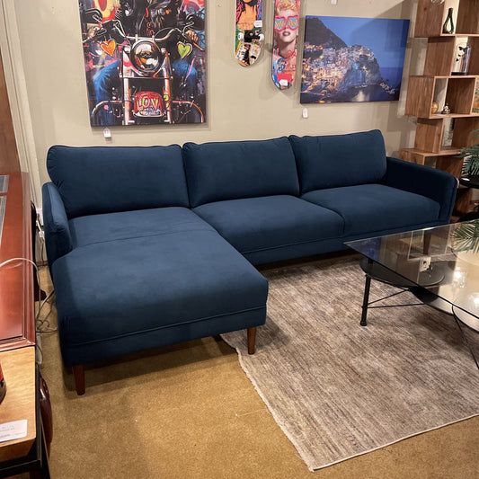 Mod Prussian LAF Chaise Sectional U SECTIONALS LAF