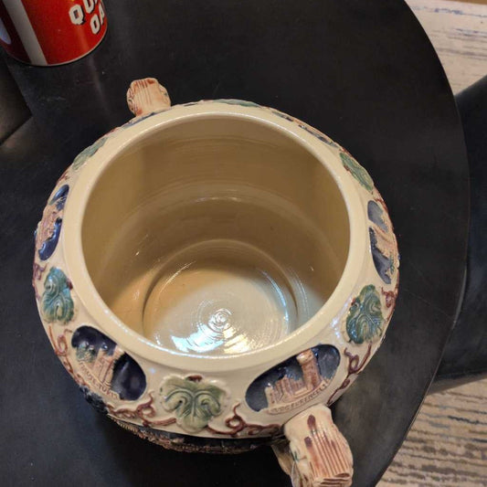 German Punch Bowl W/ 8 Cups UNIQUE FINDS