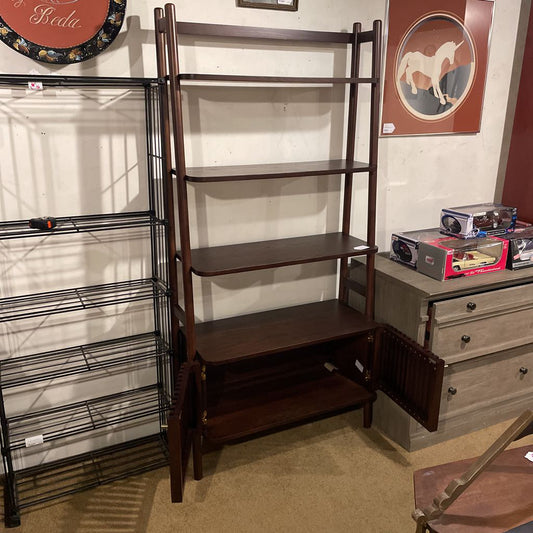 Houston Brown Storage Bookshelf