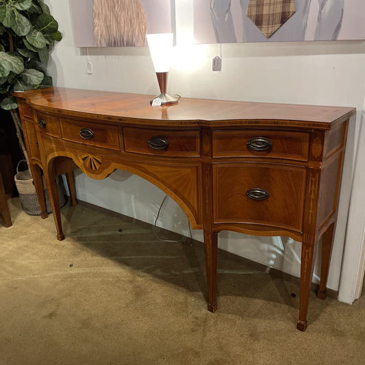 Regency Burlwood Inlay Sideboard