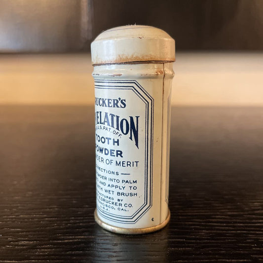 Drucker's Tooth Powder Tin