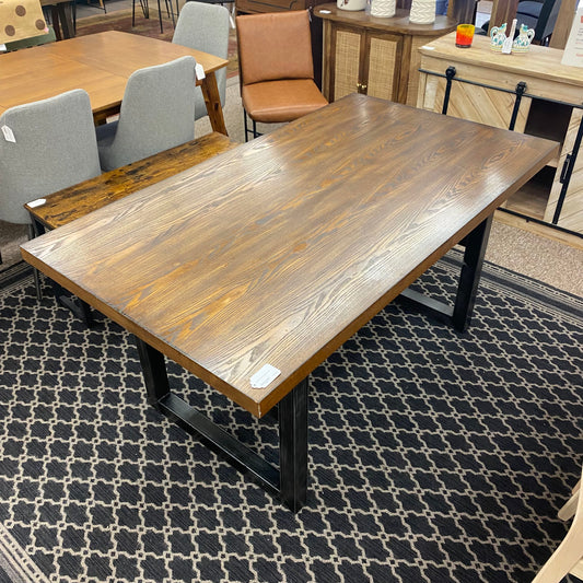 Black & Tan Dining Table