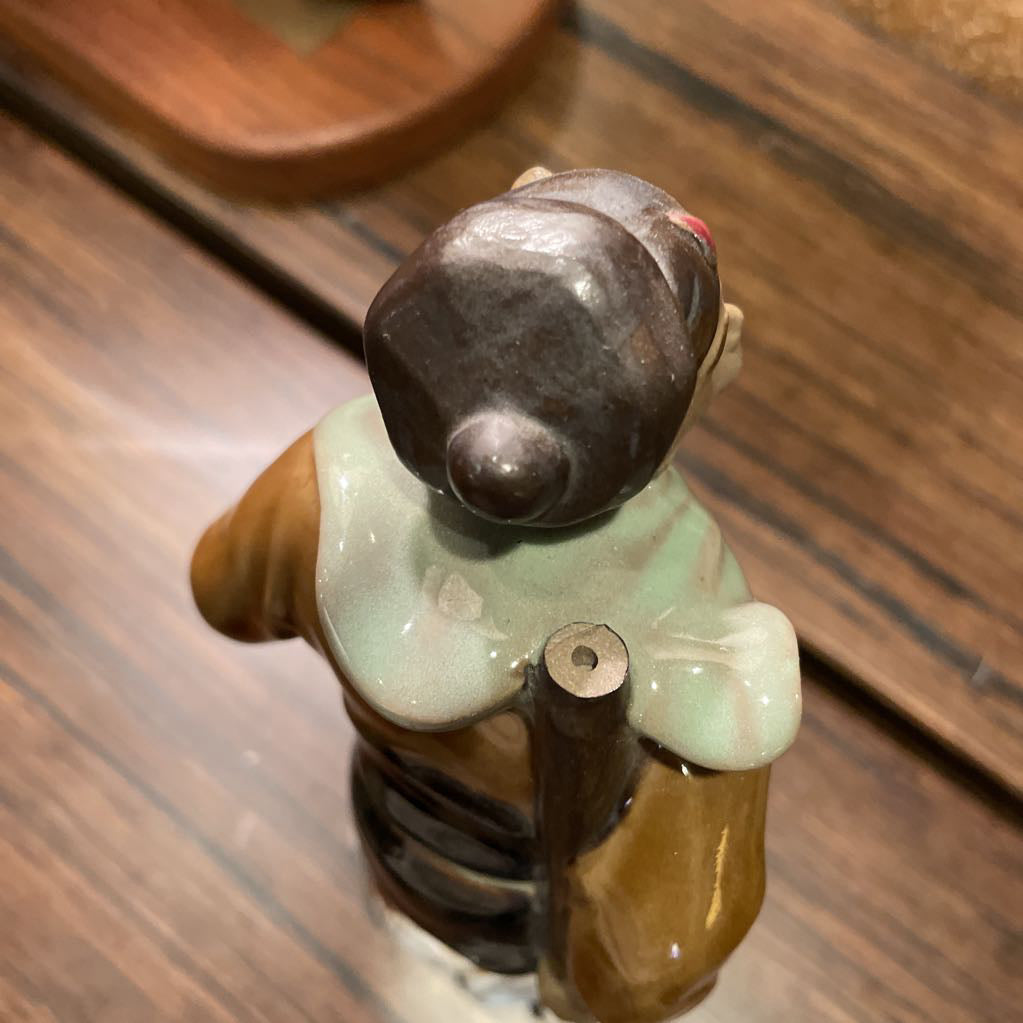 Shiwan Ceramic Sun Wukong Figurine (AS IS)