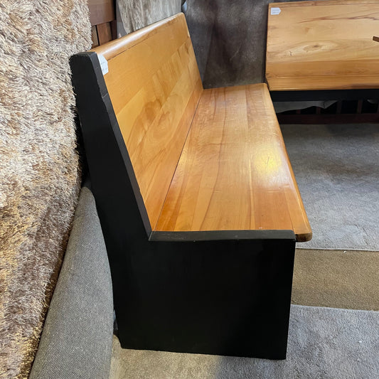 Restored Pew/Bench with Desk Frame C ACCENT BENCHES