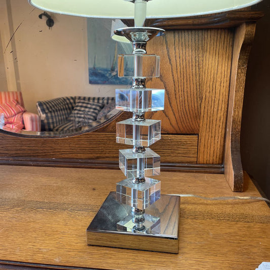 Stacked Glass Cubes Lamp LAMPS